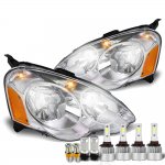 Acura RSX 2002-2004 LED Headlight Bulbs Set Complete Kit