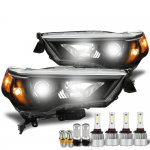 Toyota 4Runner 2014-2020 Black LED Headlight Bulbs Set Complete Kit