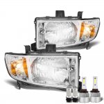 Honda Ridgeline 2006-2014 LED Headlight Bulbs Set Complete Kit