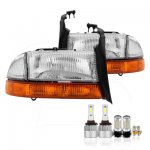 2003 Dodge Dakota LED Headlight Bulbs Set Complete Kit