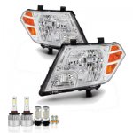 2013 Nissan Frontier LED Headlight Bulbs Set Complete Kit