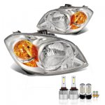 Pontiac Pursuit 2005-2006 LED Headlight Bulbs Set Complete Kit