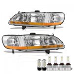 Honda Accord 1998-2002 LED Headlight Bulbs Set Complete Kit