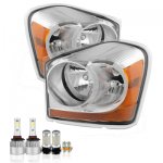 Dodge Durango 2004-2006 LED Headlight Bulbs Set Complete Kit