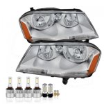 Dodge Avenger 2008-2014 LED Headlight Bulbs Set Complete Kit