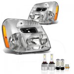 Chevy Equinox 2005-2009 LED Headlight Bulbs Set Complete Kit