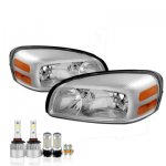 2007 Pontiac Montana SV6 LED Headlight Bulbs Set Complete Kit