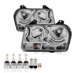 Chrysler 300 2005-2010 LED Headlight Bulbs Set Complete Kit