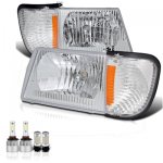 Ford Econoline Van 1992-2007 LED Headlight Bulbs Set Complete Kit