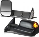 Dodge Ram 2009-2012 Power Heated Towing Mirrors Smoked Signal