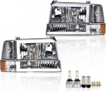 Ford Bronco 1992-1996 LED DRL Headlight Bulbs Set Complete Kit