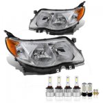 Subaru Forester 2009-2013 LED Headlight Bulbs Set Complete Kit