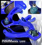 1994 Honda Civic Blue Front Camber Kit