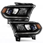 2015 Dodge Durango Black Projector Headlights 2015 Dodge Durango Black Projector Headlights