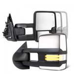 Ford F450 1999-2007 Chrome Towing Mirrors Tube LED DRL Power Heated Ford F450 1999-2007 Chrome Towing Mirrors Tube LED DRL Power Heated