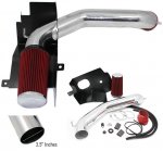 2002 Dodge Ram V8 Cold Air Intake with Heat Shield and Red Filter