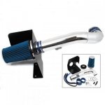 2011 Chevy Silverado Aluminum Cold Air Intake System with Blue Air Filter