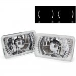 1986 Pontiac Sunbird White LED Sealed Beam Headlight Conversion