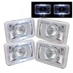 1988 Toyota Land Cruiser Halo Sealed Beam Projector Headlight Conversion Low and High Beams