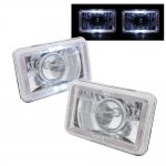 1986 Dodge Ram 50 Halo Sealed Beam Projector Headlight Conversion