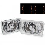 1986 Pontiac Sunbird Amber LED Sealed Beam Headlight Conversion