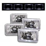 1988 Dodge Lancer Halo Sealed Beam Headlight Conversion Low and High Beams