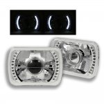 2000 Ford F350 LED Sealed Beam Projector Headlight Conversion