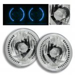 Nissan 280Z 1975-1978 Blue LED Sealed Beam Headlight Conversion