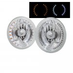 1974 Ford Mustang LED Sealed Beam Headlight Conversion Amber LED Signal Lights
