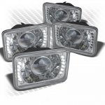 1982 Chevy Monte Carlo LED Sealed Beam Projector Headlight Conversion Low and High Beams