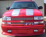 1999 Chevy S10 Polished Aluminum Billet Grille Insert