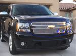 2010 Chevy Avalanche Polished Aluminum Billet Grille Insert