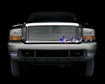 1999 Ford F250 Super Duty Polished Aluminum Billet Grille Insert