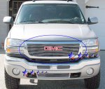 GMC Sierra 2500 2003-2004 Aluminum Billet Grille Insert