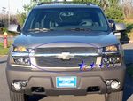 2003 Chevy Avalanche Polished Aluminum Billet Grille Insert