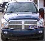 2004 Dodge Durango Polished Aluminum Vertical Billet Grille Insert