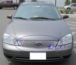 2007 Ford Focus Polished Aluminum Billet Grille Insert