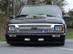 1994 Chevy S10 Polished Aluminum Billet Grille Insert