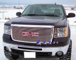 2009 GMC Sierra 2500HD Aluminum Billet Grille Insert