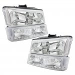 2006 Chevy Avalanche Clear Headlights and Bumper Lights