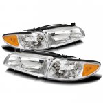 2001 Pontiac Grand Prix Clear Euro Headlights and Corner Lights