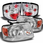 2005 Ford F150 Flareside Clear Headlights and Tail Lights