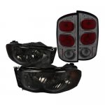 2003 Dodge Ram 2500 Smoked Headlights and Tail Lights