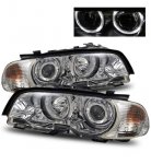 2000 BMW 3 Series Coupe Projector Headlights and Corner Lights Chrome Halo