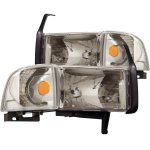 1999 Dodge Ram Chrome Headlights and Corner Lights