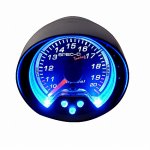 Black 2 Inches Air and Fuel Ratio Gauge