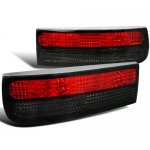 1992 Nissan 300ZX Red and Smoked Custom Tail Lights
