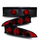 1997 Mitsubishi Eclipse Black Custom Tail Lights