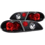 2000 Toyota Corolla Black Custom Tail Lights