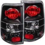 2004 Ford F150 Black Custom Tail Lights